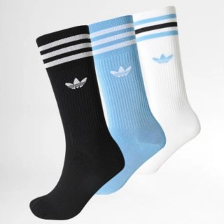 Calcetines Adidas Crew 3 pares Talla Única