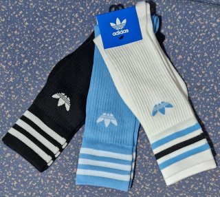 Calcetines Adidas Crew 3 pares Talla Única