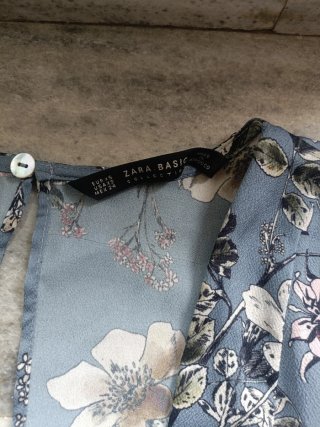 Mono Zara Kimono Estampado Talla XS