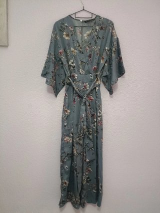 Mono Zara Kimono Estampado Talla XS