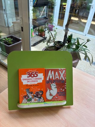Libros infantiles, 1 de mates y otro de misterio