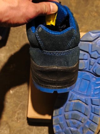 Zapatos de seguridad Paredes negros y azules