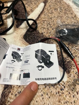 Cargador USB Moto ON/OFF