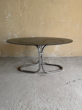 Mesa Giotto Stoppino Cristal y Metal
