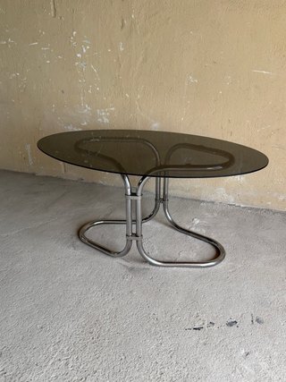 Mesa Giotto Stoppino Cristal y Metal