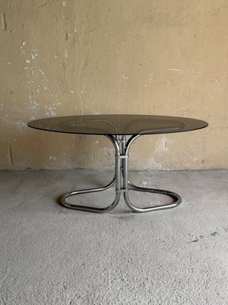 Mesa Giotto Stoppino Cristal y Metal