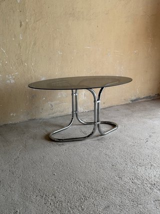 Mesa Giotto Stoppino Cristal y Metal