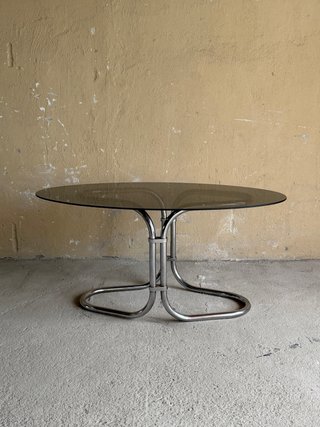 Mesa Giotto Stoppino Cristal y Metal