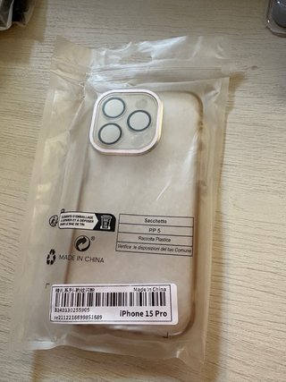 Funda iPhone 15 Pro Transparente