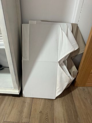 Cajas plegables Ikea blancas