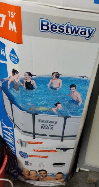 Piscina Bestway Steel Pro MAX 4.57m x 1.22m
