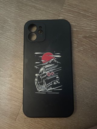 Funda iPhone 12 con diseño de coche