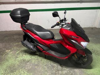 SYM JET X 125cc Scooter Automática Roja, Año 2022