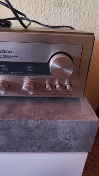 Receptor Estéreo Vintage Kenwood KR-2600