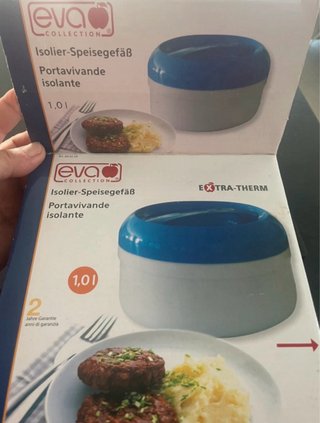 Portavivande termico con più scomparti