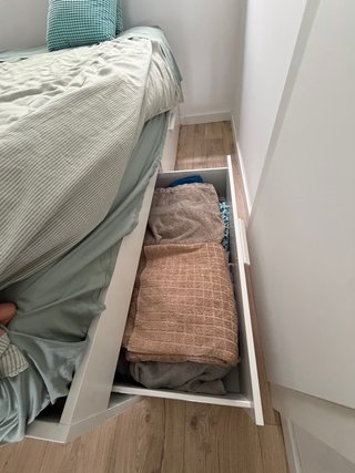 Estructura Cama Ikea Brimnes Blanca 146x206x47