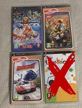 Lote 3 Juegos PSP