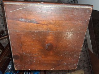 Taburetes de madera maciza (4 unidades)