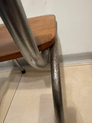 2 Sillas Hierro y Madera