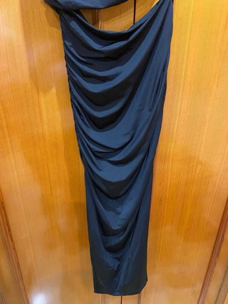Vestido Negro Zara Talla M