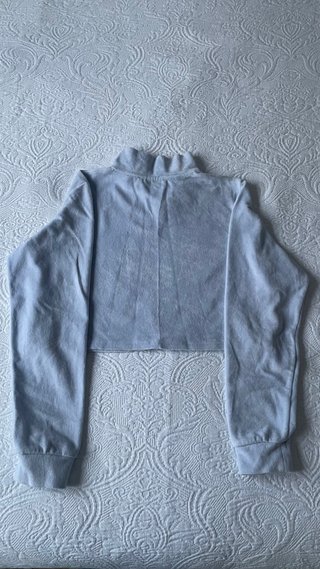 Sudadera Bershka Y2K XS Azul con Brillo