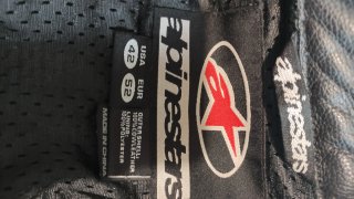 Chaqueta Cuero Alpinestars Negra