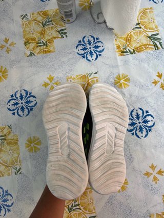 Zapatillas Adidas niño azul y verde