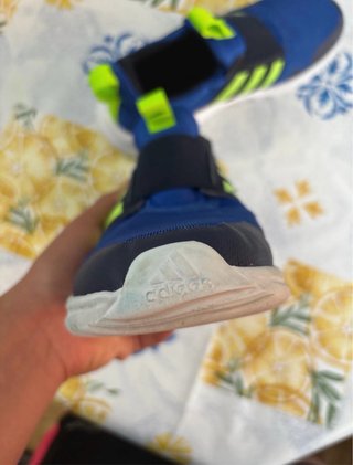 Zapatillas Adidas niño azul y verde