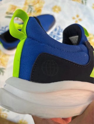 Zapatillas Adidas niño azul y verde