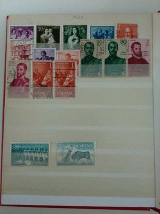 Sellos España 1954-1964