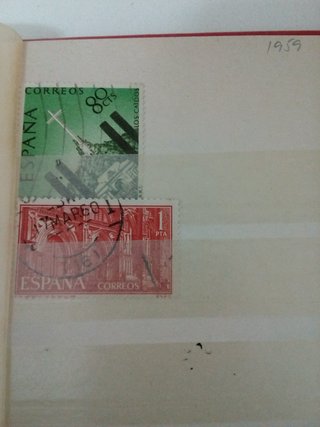 Sellos España 1954-1964