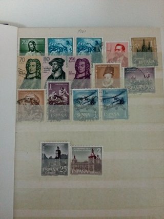 Sellos España 1954-1964