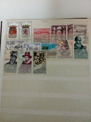 Sellos España 1954-1964