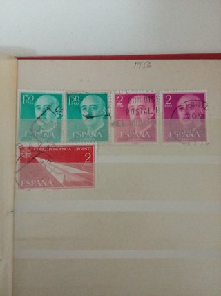 Sellos España 1954-1964