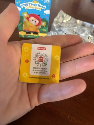 Miniso YOYO Tilted Head Collection Blind Box minis