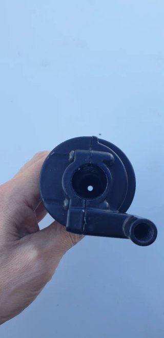Comando gas Yamaha Aerox nero