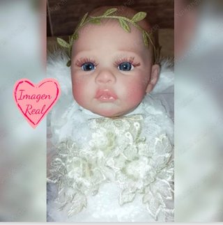 Muñeca bebé reborn silicona