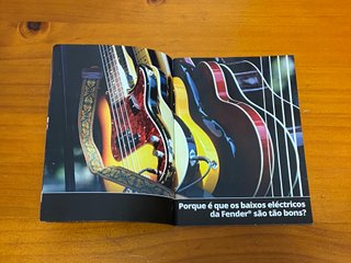 Catálogo Bajos Fender 2013 Edición portuguesa