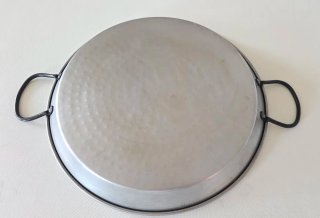 Padella per paella valenciana e 2 teglie per pizza