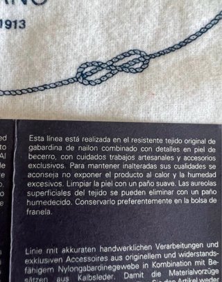 Borsa Prada in tela nera