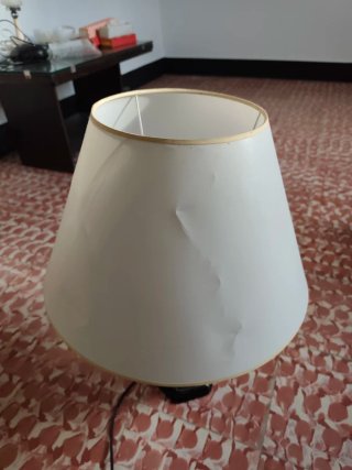 Lámpara de mesa porcelana china