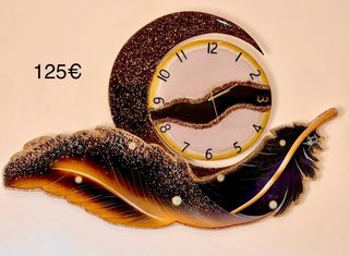 Reloj Decorativo Mujer Resina Epoxi