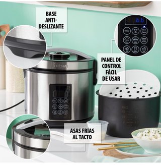 Arrocera y Vaporera Tristar XL 2,2L miltifunción