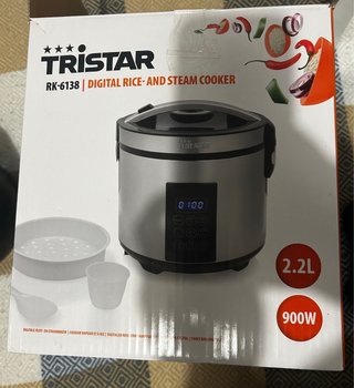 Arrocera y Vaporera Tristar XL 2,2L miltifunción