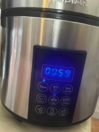 Arrocera y Vaporera Tristar XL 2,2L miltifunción