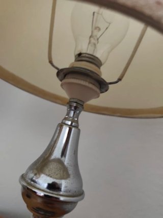 Lámparas de mesa antiguas (2 unidades)