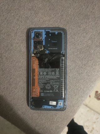 Xiaomi Redmi Note 11s blu. Non si accende