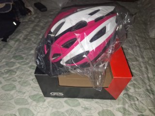 Casco Ciclismo GS Rocket M Rosa/Blanco/Negro
