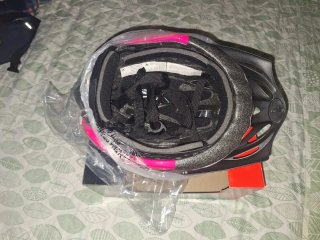 Casco Ciclismo GS Rocket M Rosa/Blanco/Negro