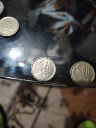 Monedas 5 Pesetas 1998 y 1991